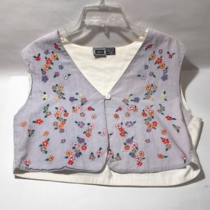 Embroidered Vest from India